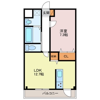 間取図 アムール英賀保