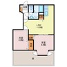 シャルマンメゾン　B棟 2LDKの間取り