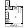 ワールドコート東加古川 1Rの間取り