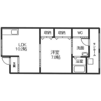 間取図 ポルトボヌール・GS
