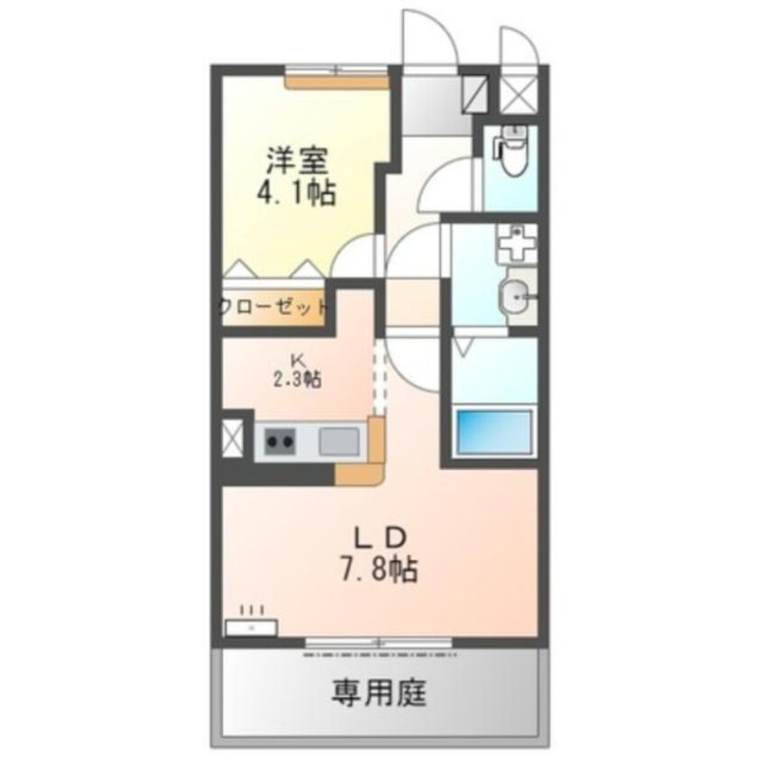 間取図 エトワールシャトー