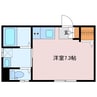Fleur若菜町（フルール若菜町） 1Rの間取り