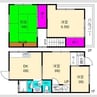 春日野町戸建 3DK+Sの間取り