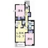 パッソ神田Ⅱ 2LDKの間取り