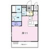 メガ・パラーシオ 1Rの間取り