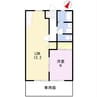 メゾンシキトウ 1LDKの間取り