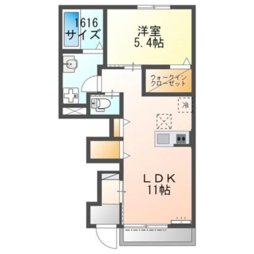 間取図 フェリーチェⅣ