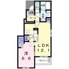 エテルナ 1LDKの間取り