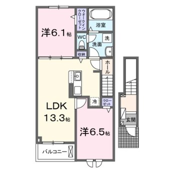 間取図 メゾン・ヴェルテ