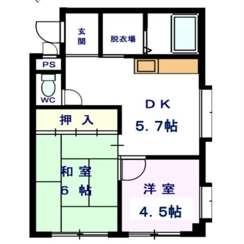 間取図 アーク早瀬