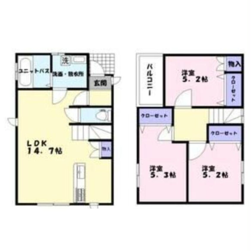 間取図 Plant Village上野田