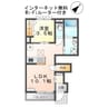 フィールドヴィレッジⅢ 1LDKの間取り