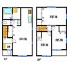 伊伝居戸建 3LDKの間取り
