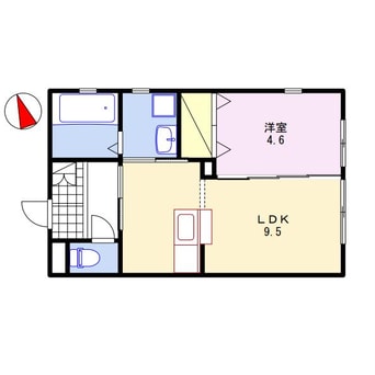 間取図 コンフォート玉地Ⅱ