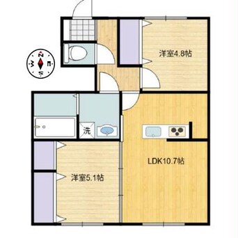 間取図 ネットハイツＣ棟