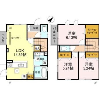 間取図 D-room今在家戸建
