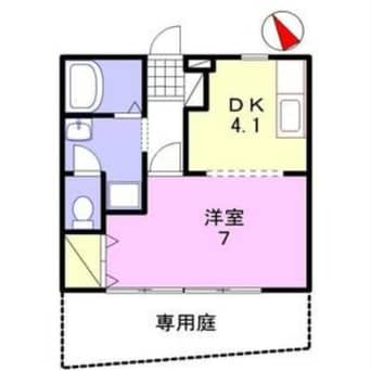 間取図 ベガ山崎
