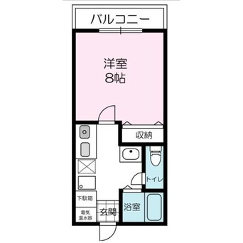 間取図 La fonte