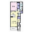 フェリーチェ　Ⅱの間取図