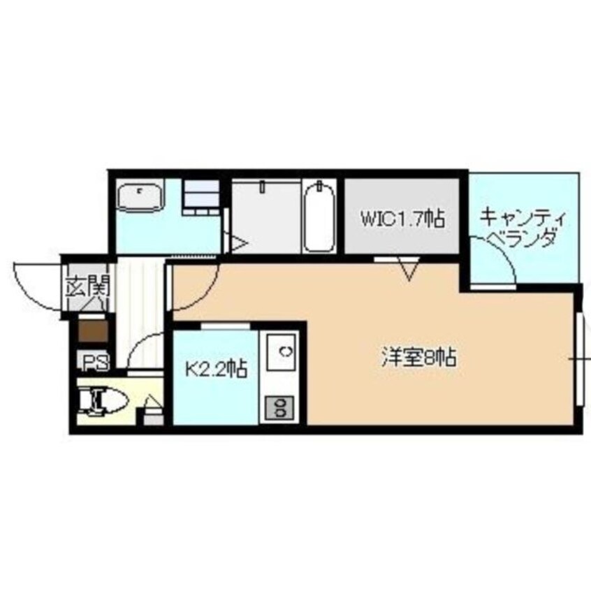 間取図 Arcadia白鷺