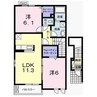 パッソ神田Ⅴ 2LDKの間取り