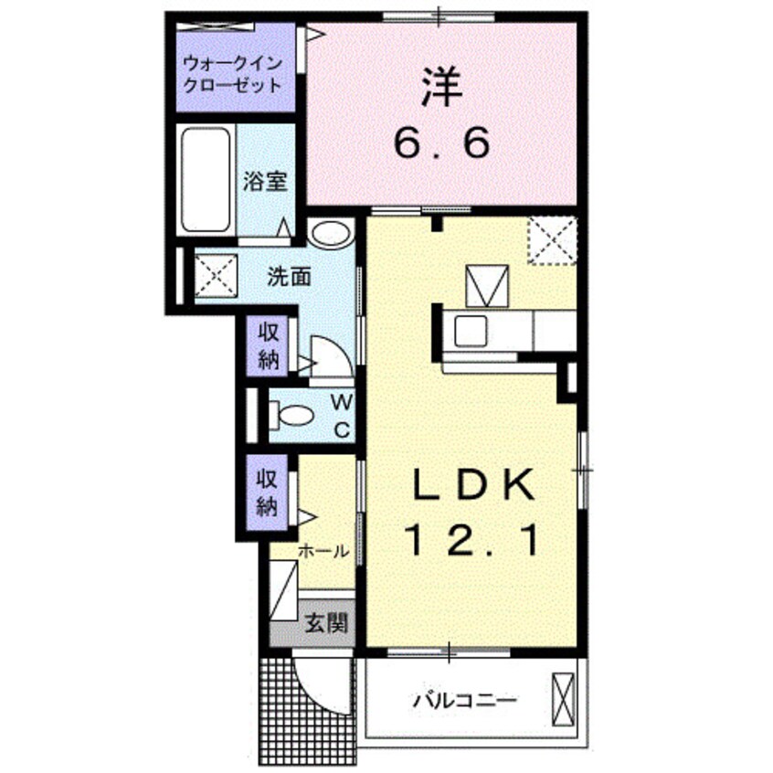 間取図 関西本線（東海）/桑名駅 徒歩28分 1階 築3年