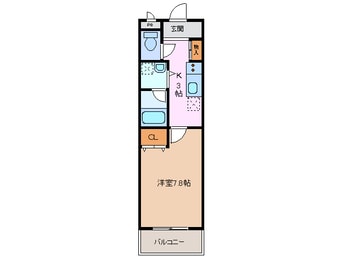 間取図 近鉄名古屋線/桑名駅 徒歩13分 2階 築15年