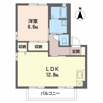 間取図 近鉄名古屋線/益生駅 徒歩9分 2階 築27年