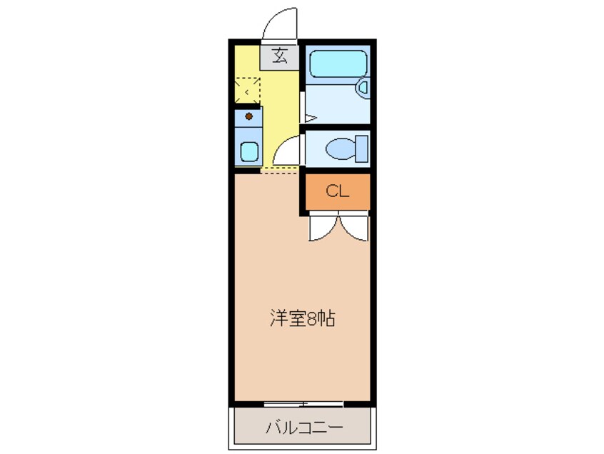 間取図 養老鉄道養老線/播磨駅 徒歩12分 2階 築28年