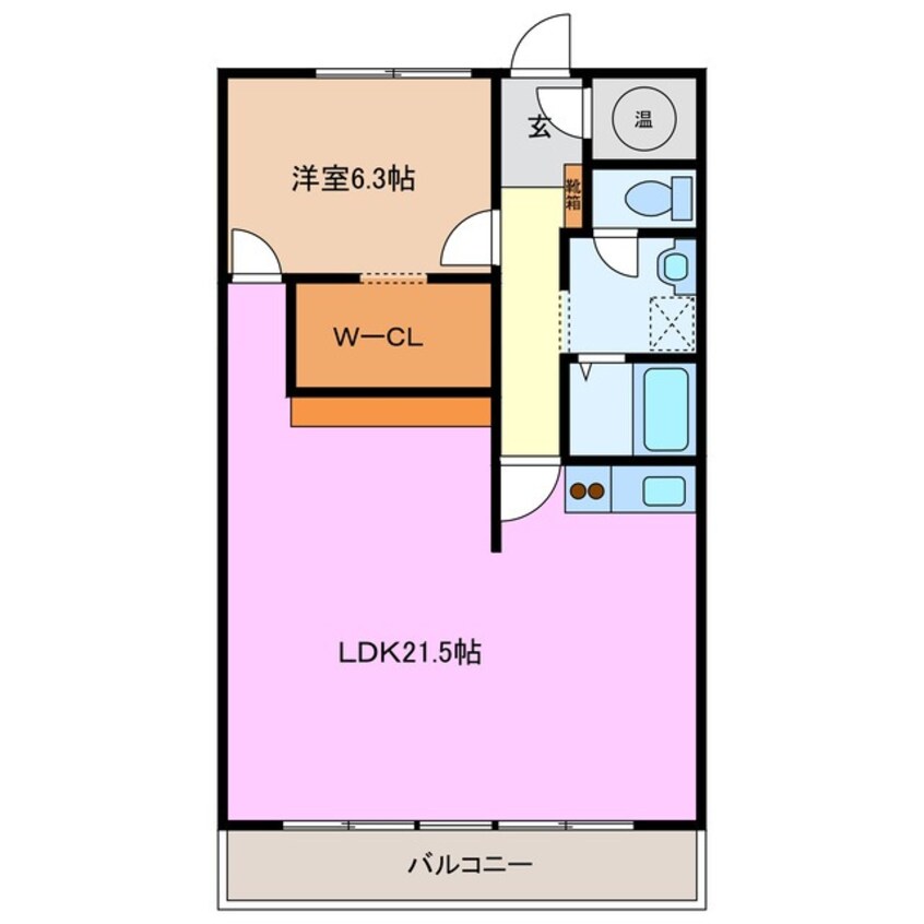 間取図 近鉄名古屋線/益生駅 徒歩23分 3階 築30年