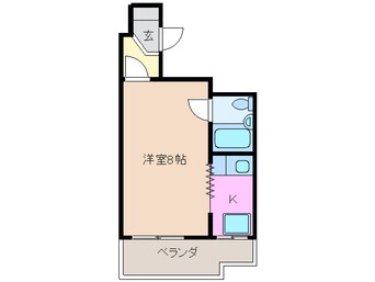 間取図 関西本線（東海）/桑名駅 徒歩12分 4階 築36年