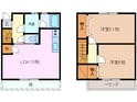 メゾネット白川の間取図