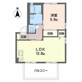 間取図 近鉄名古屋線/益生駅 徒歩9分 1階 築27年