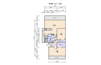 間取図 近鉄名古屋線/近鉄長島駅 徒歩7分 3階 築22年