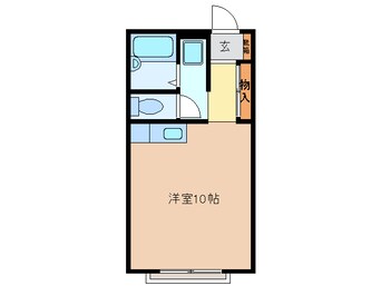 間取図 三岐鉄道北勢線/西別所駅 徒歩24分 2階 築29年