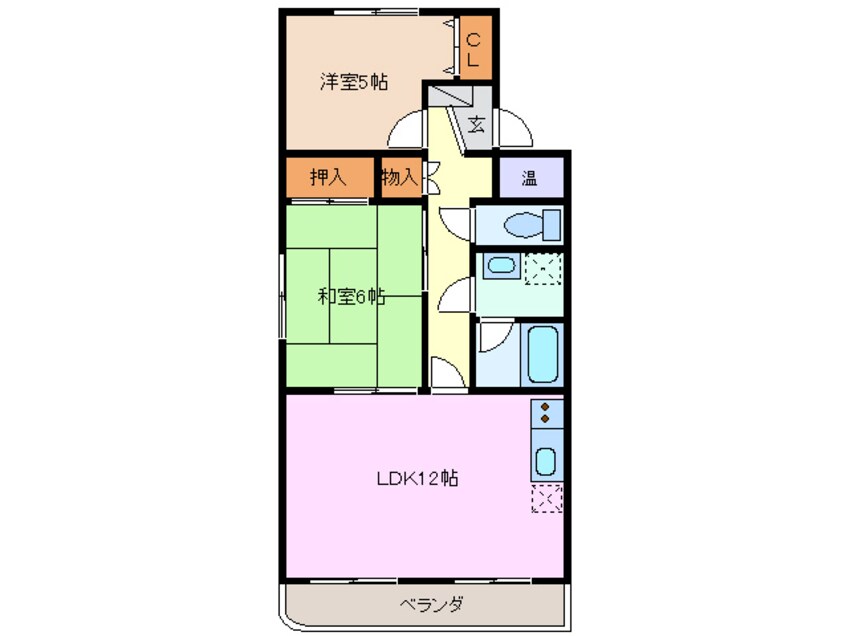 間取図 関西本線（東海）/桑名駅 徒歩23分 3階 築26年