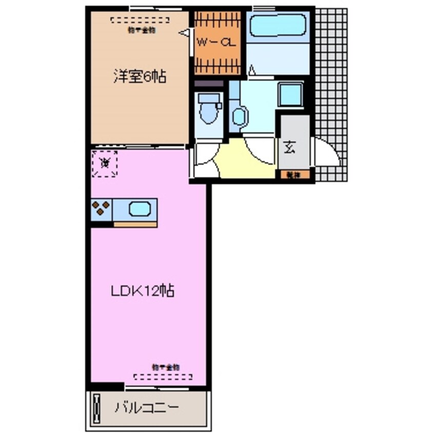 間取図 近鉄名古屋線/益生駅 徒歩15分 2階 築7年