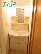 洗面所同タイプ部屋写真です。 三岐鉄道北勢線/星川駅 徒歩32分 1階 築18年