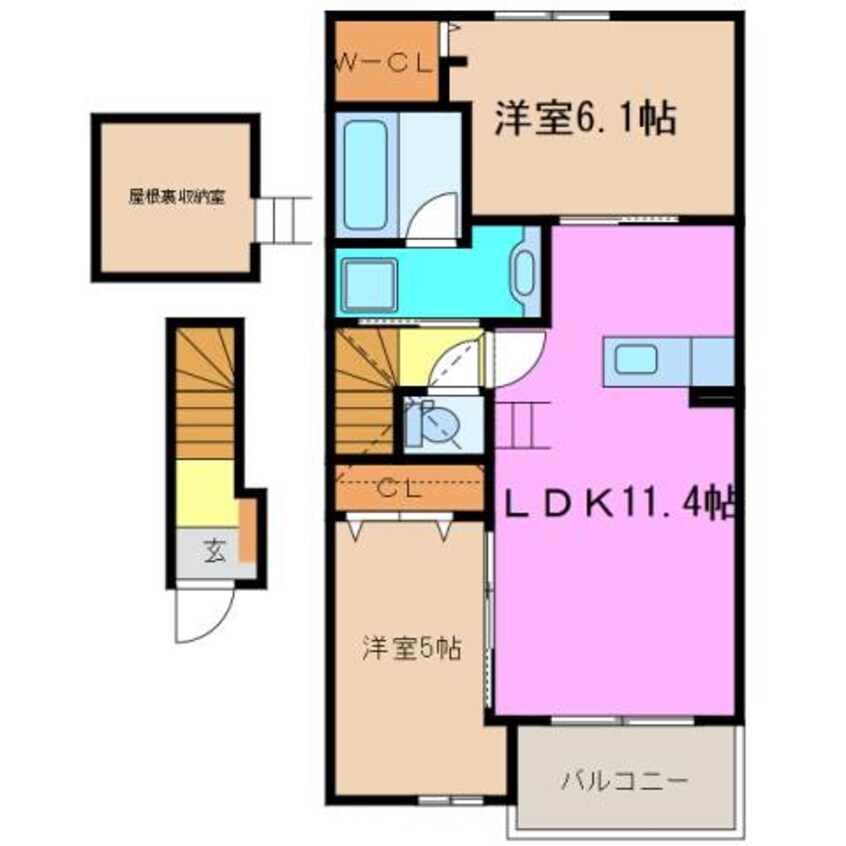 間取図 グランドステージ豊潤Ｆ