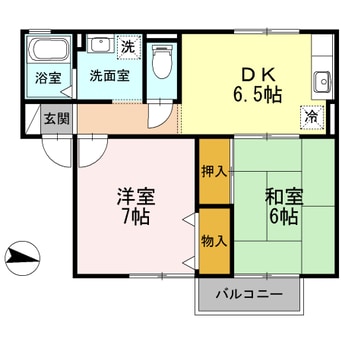 間取図 メゾンソフィア　B