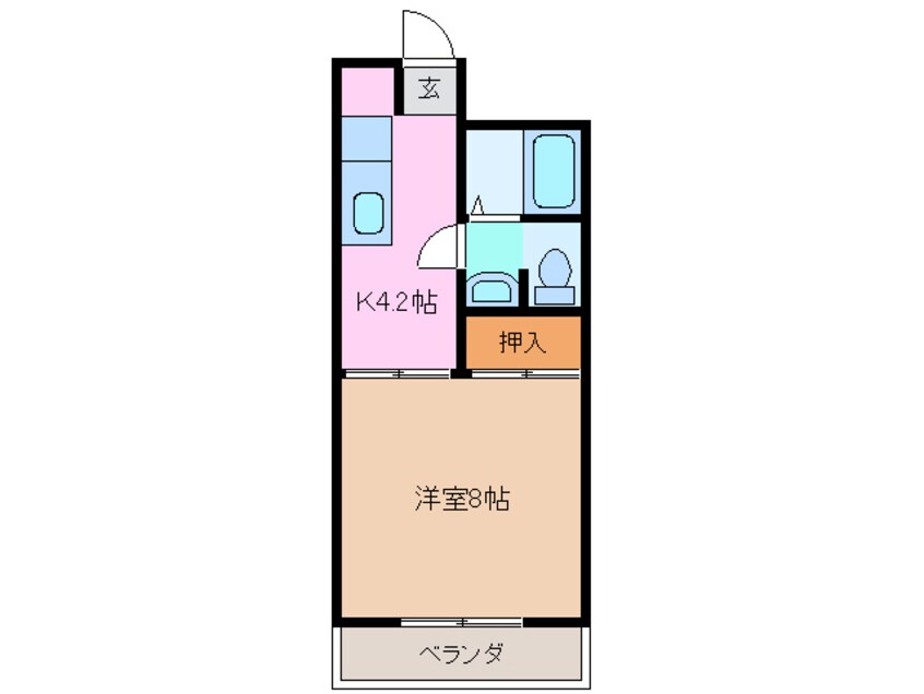 間取図 レジデンスヒル