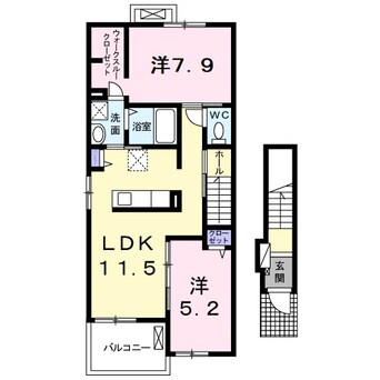 間取図 アドヴァン　Ａ