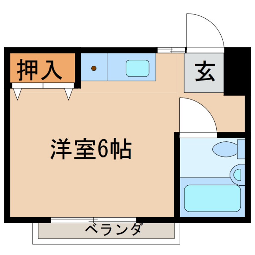 間取図 ハイツ大藤