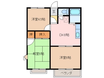 間取図 トラッドハウスＡ