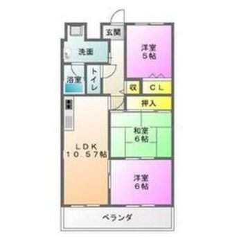 間取図 ESPOIR壱番館