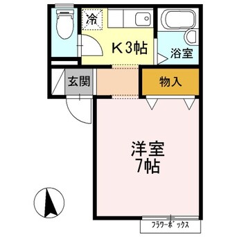 間取図 コーポSG