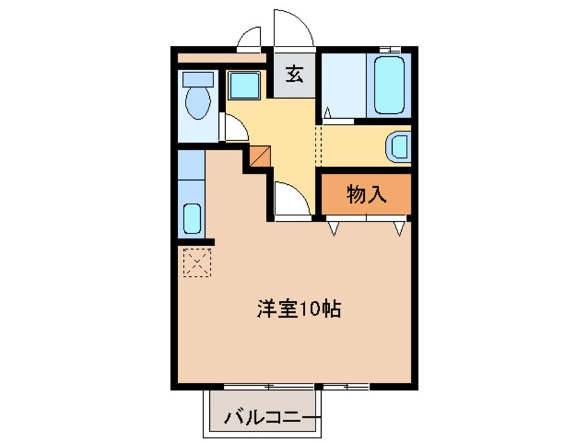 間取図 サンテラス雲雀ヶ丘