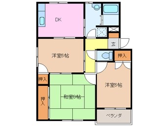 間取図 藤ヴァレイ