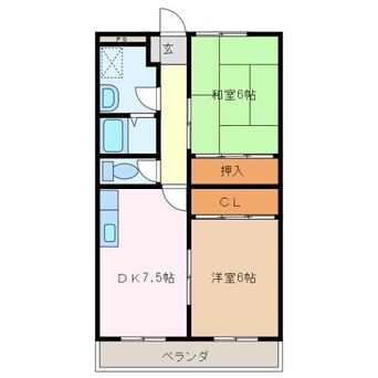 間取図 ロジュマン本郷