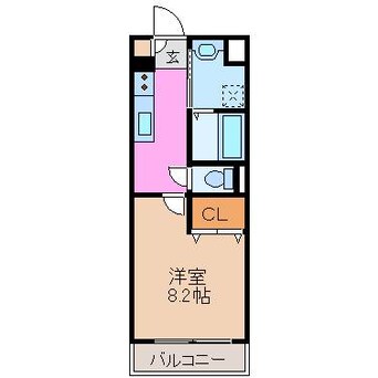 間取図 ブルースカイマンションⅩ